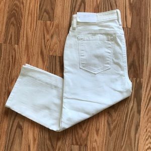 LOFT white capris GREAT for spring! NWT!